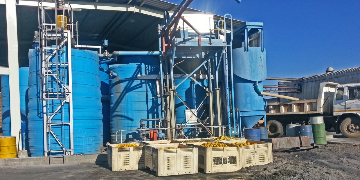 Abrimix Tretman otpadne vode u fabrici sokova